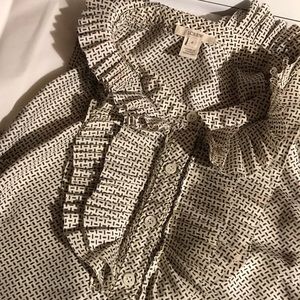 J. crew sleeveless silk top. 🌻🌸